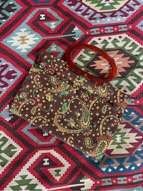 1960s psychedelic foldable bag